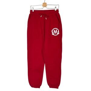 Mamba & Mambacita Sports Foundation Sweatpants Red Kobe Bryant Gianna NWT Size M